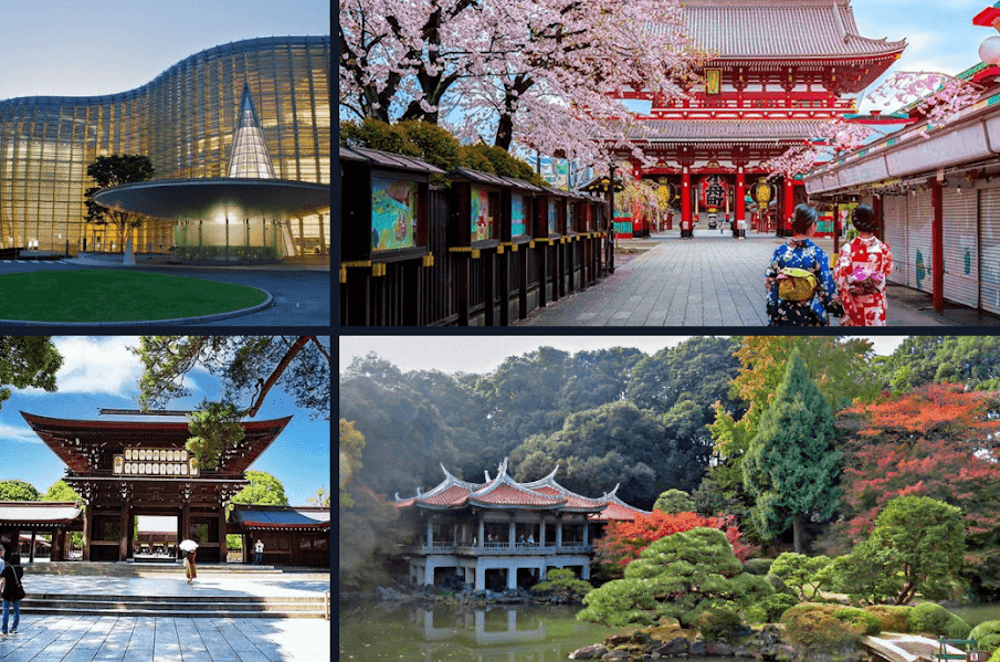 attractions to tokyo